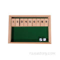 Самая продаваемая мини-игра из дерева Shut the Box